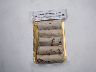Млинці з солодким сиром