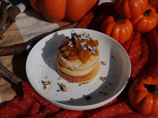 Панкейки з гарбузом