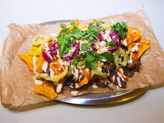Nachos con carne