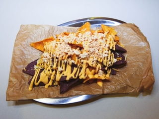 Nachos con queso