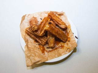 Churros s naším karamelem