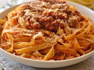 Tagliatelle alla Bolognese