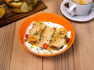 Млинець з м'ясом