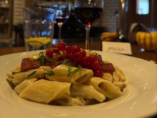 RIGATONI AL GORGONZOLA