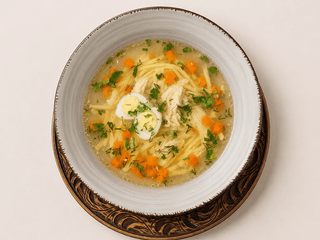 Бульйон з куркою