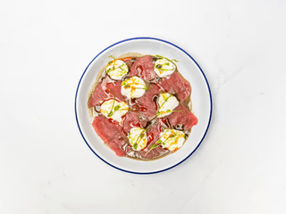 Carpaccio z červeného tuniaka