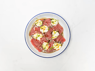 Red tuna carpaccio