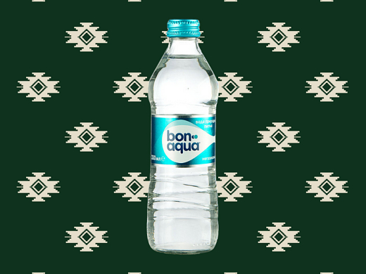 Вода BonAqua, (негазована)