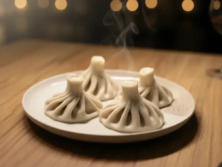 CHINKALI Z SEREM 4 szt