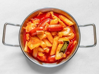 Tteokbokki s polévkou