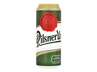 Pilsner Urquell light lager beer 500ml