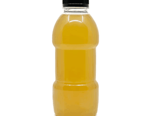 Home-made organic green ice-tea 500ml
