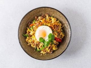 WOK MADE RICE BEEF