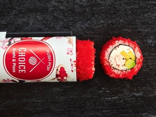 Push-Pop з Креветкою та Манго