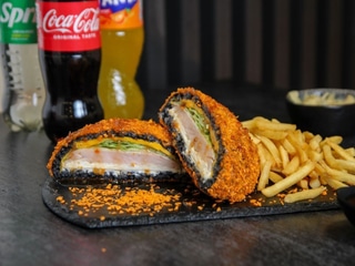 Комбо Black Суші Бургер з Куркою 