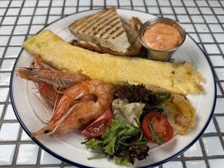 Креветковий сніданок