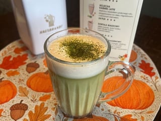 Matcha Pumpkin Spice Latte