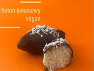 Wegański baton bounty
