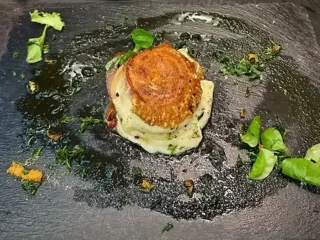 Grilovaná parenica plnená oravskou slaninou