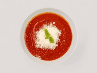 Paradajková s parmezánom
