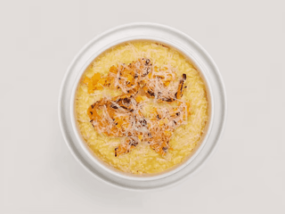 Risotto tekvicové s kuracím mäsom