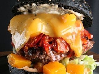 2. Burger Scarecrow