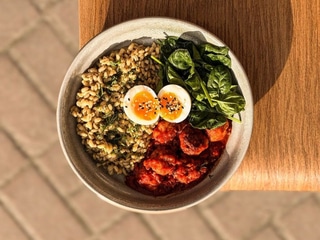 Індичі мітболи з перловою кашою