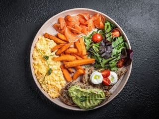 Великий сніданок з лососем