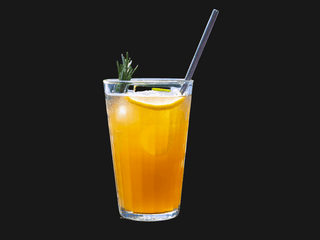 Ice lime black tea