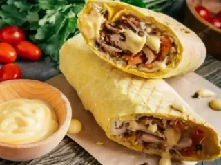 Шаурма куряча сирна