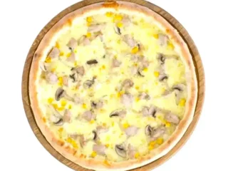 Куриця с грибами