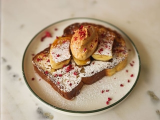 Banana carmel brioche 