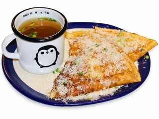 Курячий млинець  з бульйоном 
