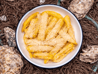 Frytki z parmezanem