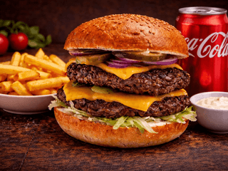 Da Leone XXL burger MENU