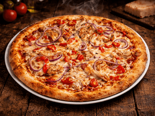 26. BBQ pizza