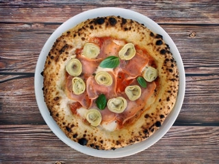 Pizza CARCIOFINI E COTTO