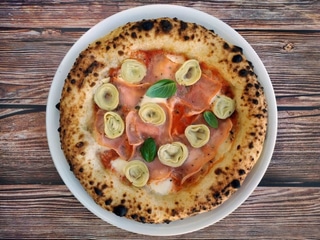 Pizza CARCIOFINI E COTTO