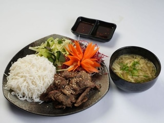 Bún ngan nướng