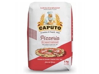 Caputo Pizzeria 1 kg, czerwone opakowanie włoska mąka do pizzy