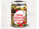 Pikantne zielone oliwki Olive Verdi Piccanti 520 gram
