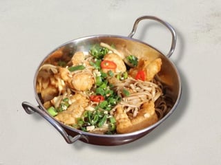 Удон з креветками