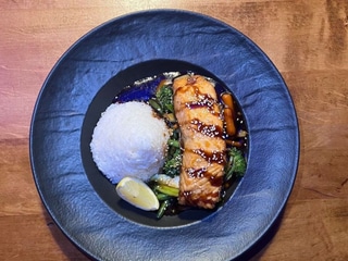 Teriyaki salmon