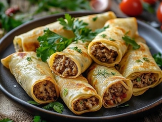 NALEŚNIKI Z MIĘSEM