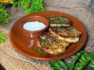 Placki ziemniaczane z miesem