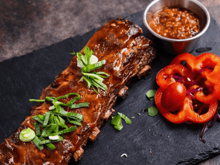 Żeberka wieprzowe w dymie