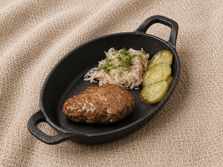 Kotlet babci ze wybranym dodatkiem