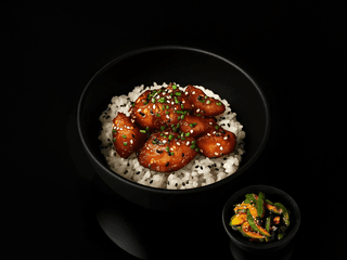 Sweet chilli chicken s rýží