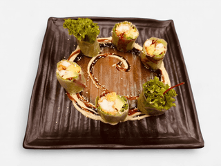 P7 -  Ebi Tempura Spring Roll 
