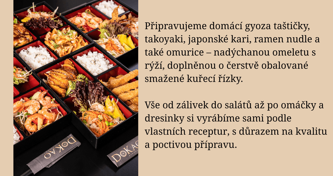 DoKao Kitchen - Rozvoz, Vyzvednutí, Rezervace